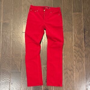 Ralph Lauren Deep Red Corduroy Jeans